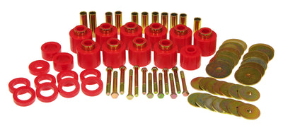 Prothane 80-86 Jeep CJ5/7 Body Mount - Red, performance car parts, DTX Performance, high performance auto parts, racing suspension