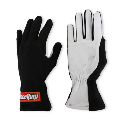 RaceQuip Black Basic Race Glove - X-Large