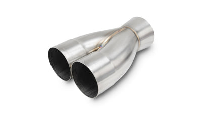 Vibrant 2-1 SS Merge Collectors (3in Inlet Slipover ID 4in Outlet OD) for performance car parts and tuning upgrades