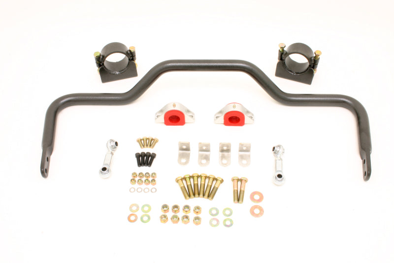 BMR 64-72 A-Body w/ 3in Axles Rear Solid 1.375in Xtreme Anti-Roll Bar Kit - Black Hammertone - DTX Performance