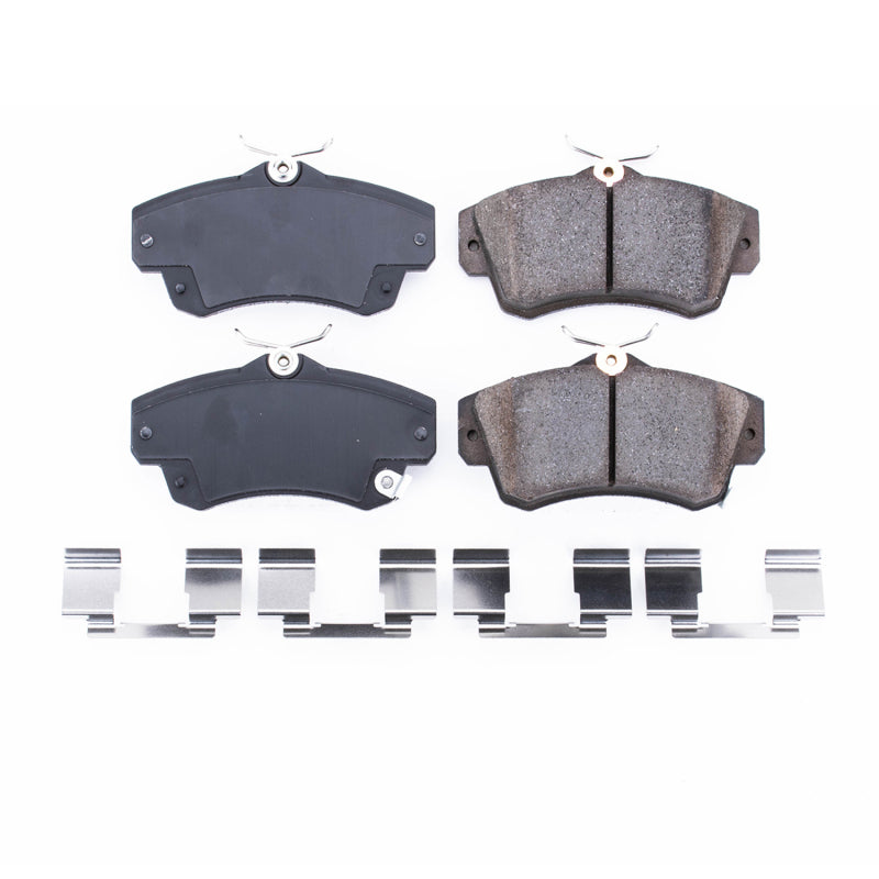 Power Stop 01-10 Chrysler PT Cruiser Front Z17 Evolution Ceramic Brake Pads w/Hardware - DTX Performance