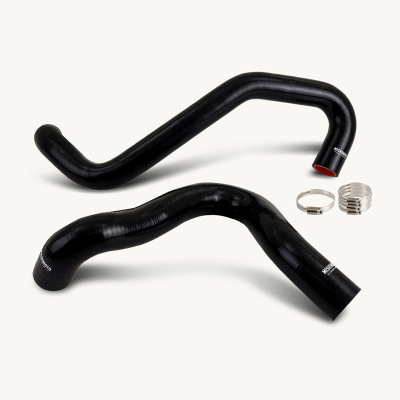 Mishimoto 01-03 Ford F-250 7.3L Coolant Hose Kit Upper Reroute BK - DTX Performance