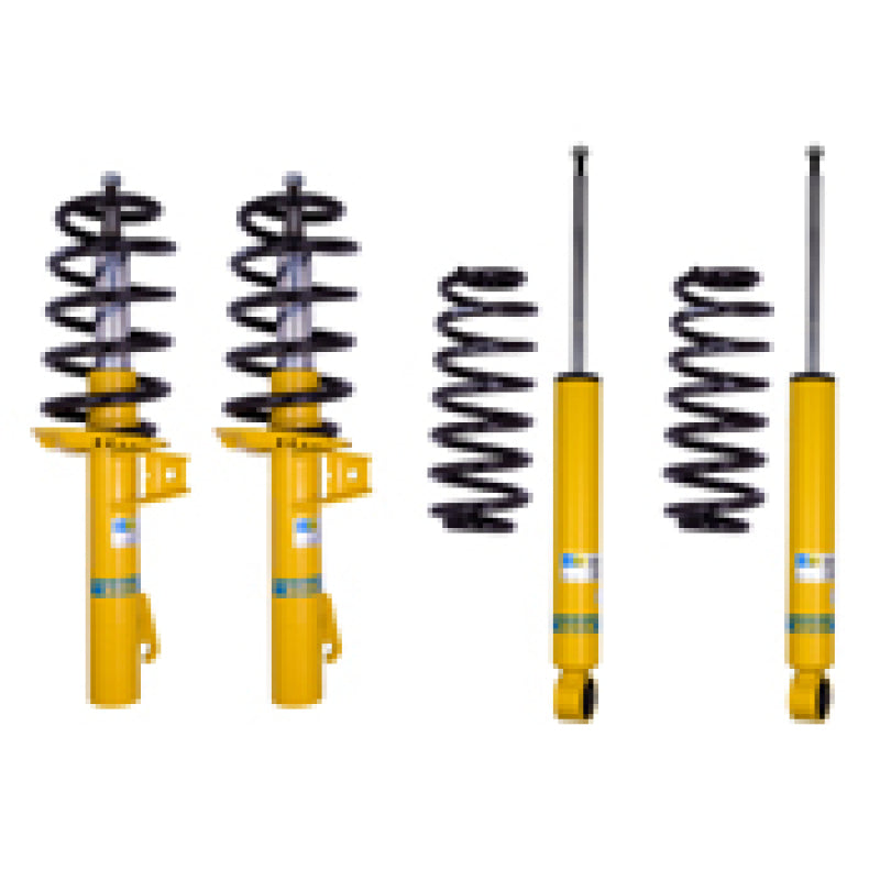 Bilstein B12 2010 Volkswagen Golf TDI Hatchback Front and Rear Suspension Kit - DTX Performance