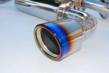 Load image into Gallery viewer, Invidia 02-08 Nissan 350z Gemini Rolled Titanium Tip Cat-back Exhaust for performance cars by DTX Performance.