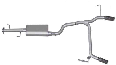 Gibson 07-14 Toyota FJ Cruiser Base 4.0L 2.5in Cat-Back Dual Split Exhaust - Aluminized; high performance auto parts