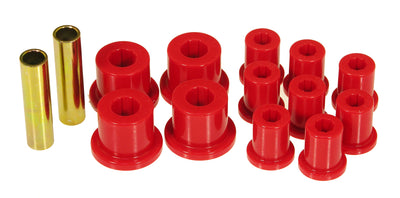 Prothane 76-86 Jeep CJ5/CJ7 Rear Spring & Shackle Bushings - Red, performance car parts by DTX Performance