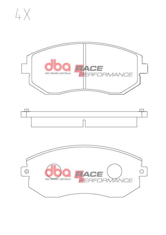 DBA 13-20 Toyota 86/Subaru BRZ (ZN6) RP Performance Front Brake Pads