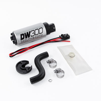 DeatschWerks 85-97 Ford Mustang DW300 320 LPH In-Tank Fuel Pump w/ Install Kit, performance car parts