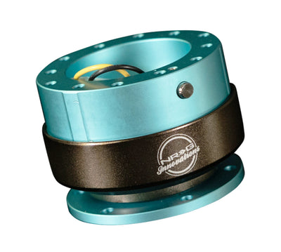 NRG Quick Release Gen 2.0 - Minty Fresh Body / Titanium Chrome Ring for performance car parts by DTX Performance