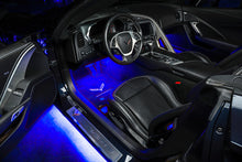 Load image into Gallery viewer, Oracle Universal Dynamic LED Underbody Kit - ColorSHIFT - Dynamic installed in car interior, enhancing performance aesthetics.