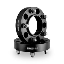 Load image into Gallery viewer, Mishimoto Borne Off-Road Wheel Spacers 5x150 110.1 25 M14 Black - DTX Performance