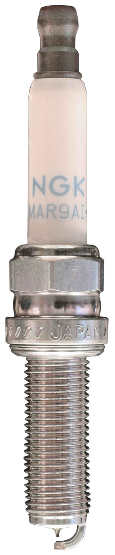 NGK Laser Iridium Spark Plug Box of 4 (LMAR9AI-10) for high performance car parts, enhancing engine performance and longevity.