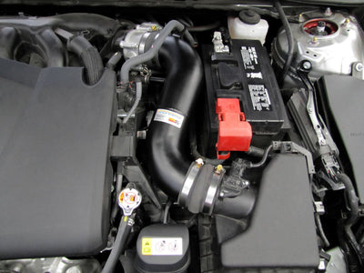 K&N 2018 Toyota Camry 3.5L Typhoon Air Intake installed for better engine performance, sold by DTX Performance.