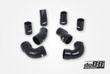 do88 02-04 Audi RS6 4.2L BiTurbo (C5) Pressure Hoses - Black