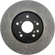 Load image into Gallery viewer, StopTech 04-08 Acura TL (Brembo Caliber) SportStop Slotted &amp; Drilled Right Front Rotor