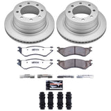 Power Stop 06-08 Dodge Ram 1500 Rear Z36 Coated Truck & Tow Brake Kit