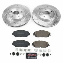 Load image into Gallery viewer, Power Stop 2019 Toyota Avalon Front Z23 Evolution Sport Brake Kit with rotors and pads for high performance car parts at DTX Performance