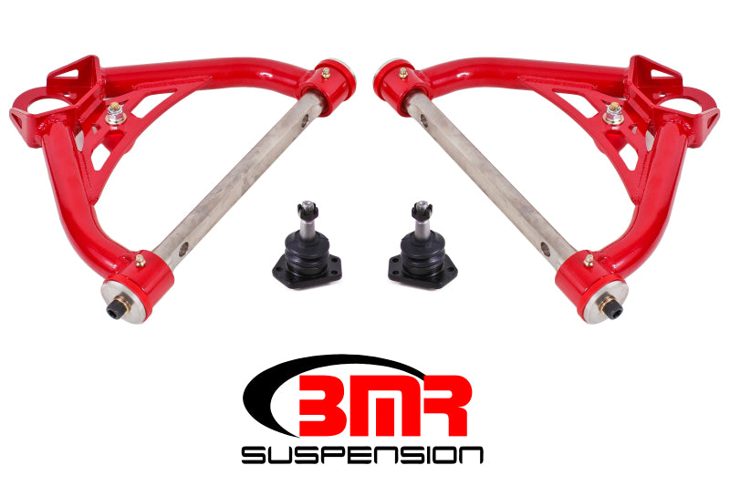 BMR 70-81 2nd Gen F-Body Non-Adj. Upper A-Arms (Polyurethane) - Red - DTX Performance