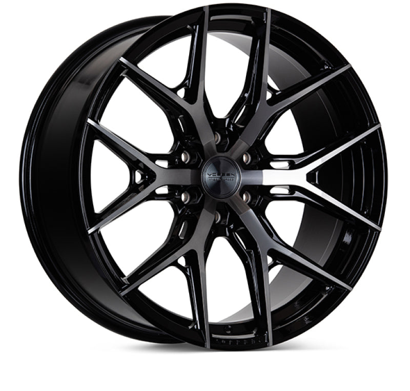 Vossen HF6-4 20x9 / 6x139.7 BP / ET18 / 106.1 CB - Tinted Gloss Black performance car wheel by DTX Performance