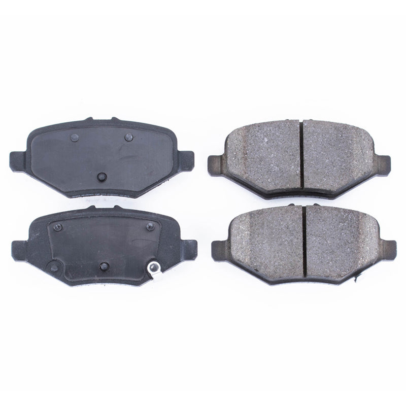 Power Stop 13-16 Ford Explorer Rear Z16 Evolution Ceramic Brake Pads - DTX Performance