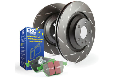 EBC S2 Brake Pad and Rotor Kit for performance upgrades by DTX Performance, veteran-owned shop, high performance brakes, aftermarket parts.