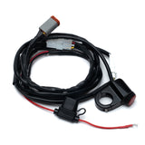 Baja Designs Squadron 2.0 Harness Wiring Harness & Switch / Off-Road Bikes 4-Pin Deutsch (Universal)