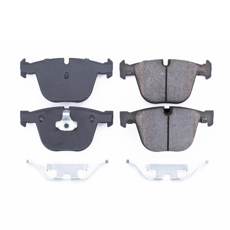 Power Stop 2011 BMW 1 Series M Rear Z17 Evolution Ceramic Brake Pads w/Hardware - DTX Performance