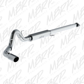 MBRP 2015 Ford F-150 2.7L / 3.5L EcoBoost 4in Cat Back Single Side Alum Exhaust System for performance