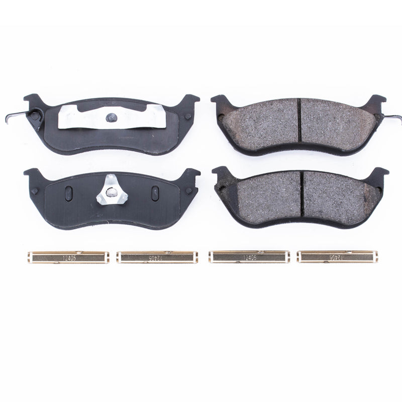 Power Stop 96-02 Ford Crown Victoria Rear Z17 Evolution Ceramic Brake Pads w/Hardware - DTX Performance