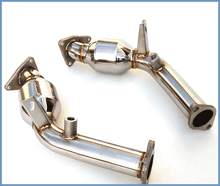 Load image into Gallery viewer, Invidia 09+ Nissan 370Z / Infiniti G37 60mm High Flow Cat w/ Bracket, performance car parts, tuning upgrades