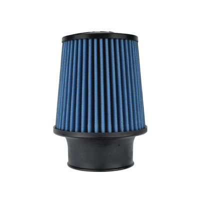 Injen SuperNano Web Dry Air Filter - 3.00 Filter 5 Base / 5 Tall / 4 Top - 45 Pleat for high performance engine enhancement.