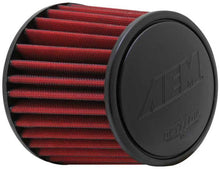 Load image into Gallery viewer, AEM 3.25 in DRY Flow Short Neck 5 in Element Filter for high performance car parts by DTX Performance, veteran owned shop.
