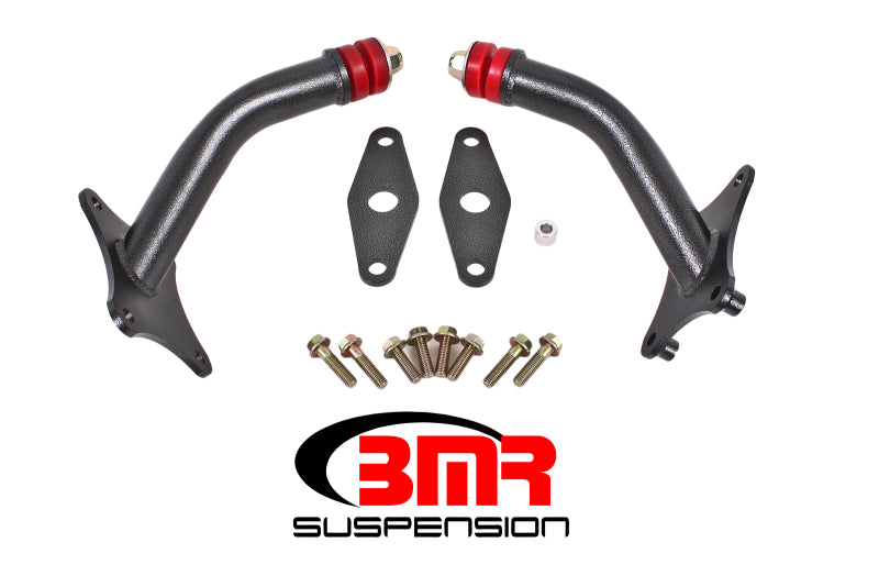 BMR 16-17 6th Gen Camaro Motor Mount Kit w/ Integrated Stands (Polyurethane) - Black Hammertone - DTX Performance