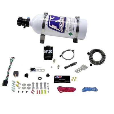 Nitrous Express Dry EFI Single Nozzle Nitrous Kit (35-150HP) w/5lb Bottle, performance car parts by DTX Performance.