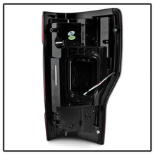 Load image into Gallery viewer, Spyder 17-18 Ford F-250 SD (w/Blind Spot Sens) LED Only Tail Lights - Red Clr (ALT-YD-FS17BS-LED-RC) back view