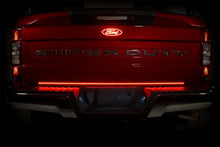 Load image into Gallery viewer, Putco 21-22 Ford F-150 60in Red Light Blade Direct Fit Kit Red / White installed on a vehicle rear view