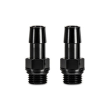 Load image into Gallery viewer, Mishimoto 16X1.5 TO 1/2in. Hose Barb Aluminum Fittings (Pack of 2) - DTX Performance high performance auto parts