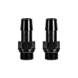 Mishimoto 16X1.5 TO 1/2in. Hose Barb Aluminum Fittings (Pack of 2) - DTX Performance high performance auto parts