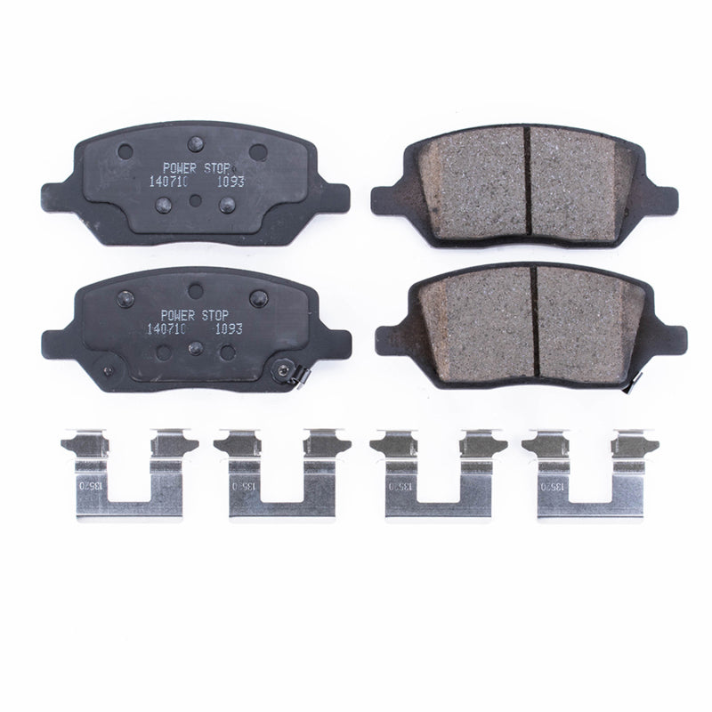 Power Stop 05-07 Buick Terraza Rear Z17 Evolution Ceramic Brake Pads w/Hardware - DTX Performance