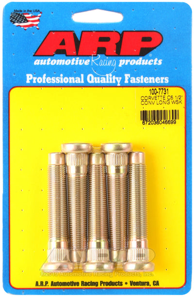 ARP Chevrolet Corvette C5 Long 1/2in Wheel Stud Kit, performance car parts, DTX Performance, for high performance upgrades