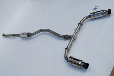 Invidia 2022+ Honda Civic Si (1.5T) 70mm N1 Cat Back Exhaust - Burnt TI Tips, performance car tuning, high performance parts by DTX Performance