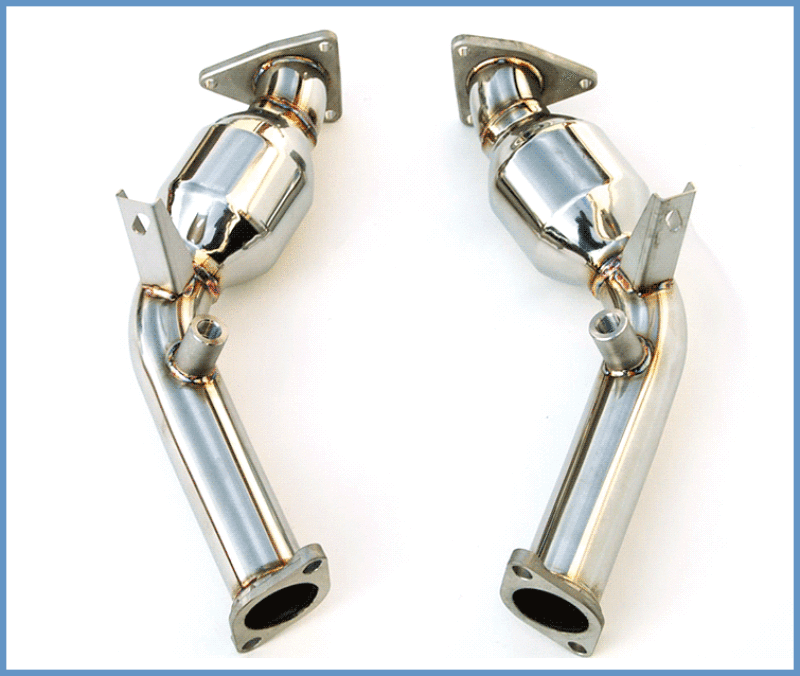 Invidia 09+ Nissan 370Z / Infiniti G37 60mm High Flow Cat w/ Bracket, performance car parts, DTX Performance