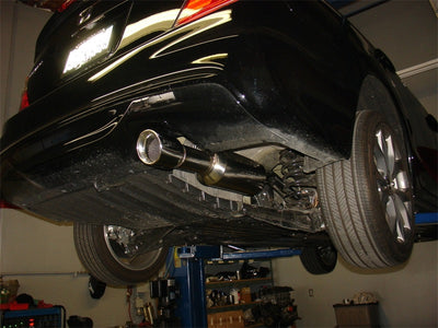 Injen 12-15 Honda Civic Si 2.4L 4cyl SS Axle-back Exhaust in garage, performance car parts, high-performance auto upgrade