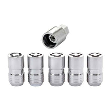Load image into Gallery viewer, McGard Wheel Lock Nut Set - 5pk. (Cone Seat) M14X1.5 / 22mm Hex / 1.639in OAL - Chrome for high performance