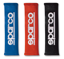 Sparco Belt Pad 2In Alcantara Blue - Performance car parts by DTX Performance, veteran owned.