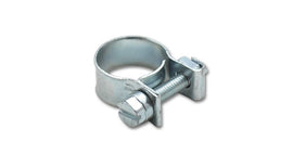 Vibrant Inj Style Mini Hose Clamps 16-18mm clamping range Pack of 10 Zinc Plated Mild Steel by DTX Performance