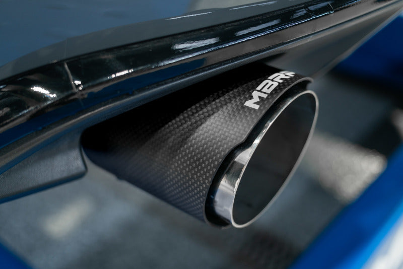 MBRP 19-21 VW Jetta GLI T304 SS 3in Cat-Back Dual Split Rear Exit Exhaust - Carbon Fiber Tips at DTX Performance