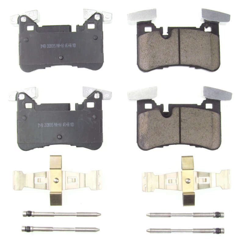 Power Stop 2012 Mercedes-Benz C63 AMG Rear Z17 Evolution Ceramic Brake Pads w/Hardware - DTX Performance