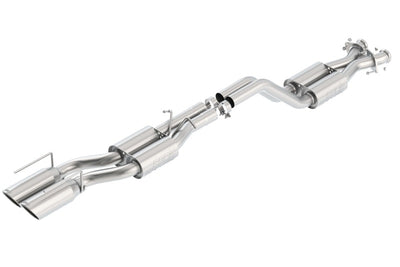 Borla 06-09 Jeep Grand Cherokee SRT8 S-Type Catback Exhaust, performance car parts from veteran owned DTX Performance shop.
