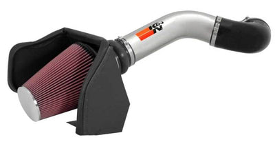 K&N 99-04 Chevy Silverado V8-4.8/5.3L Polished High Flow Performance Kit - performance car parts